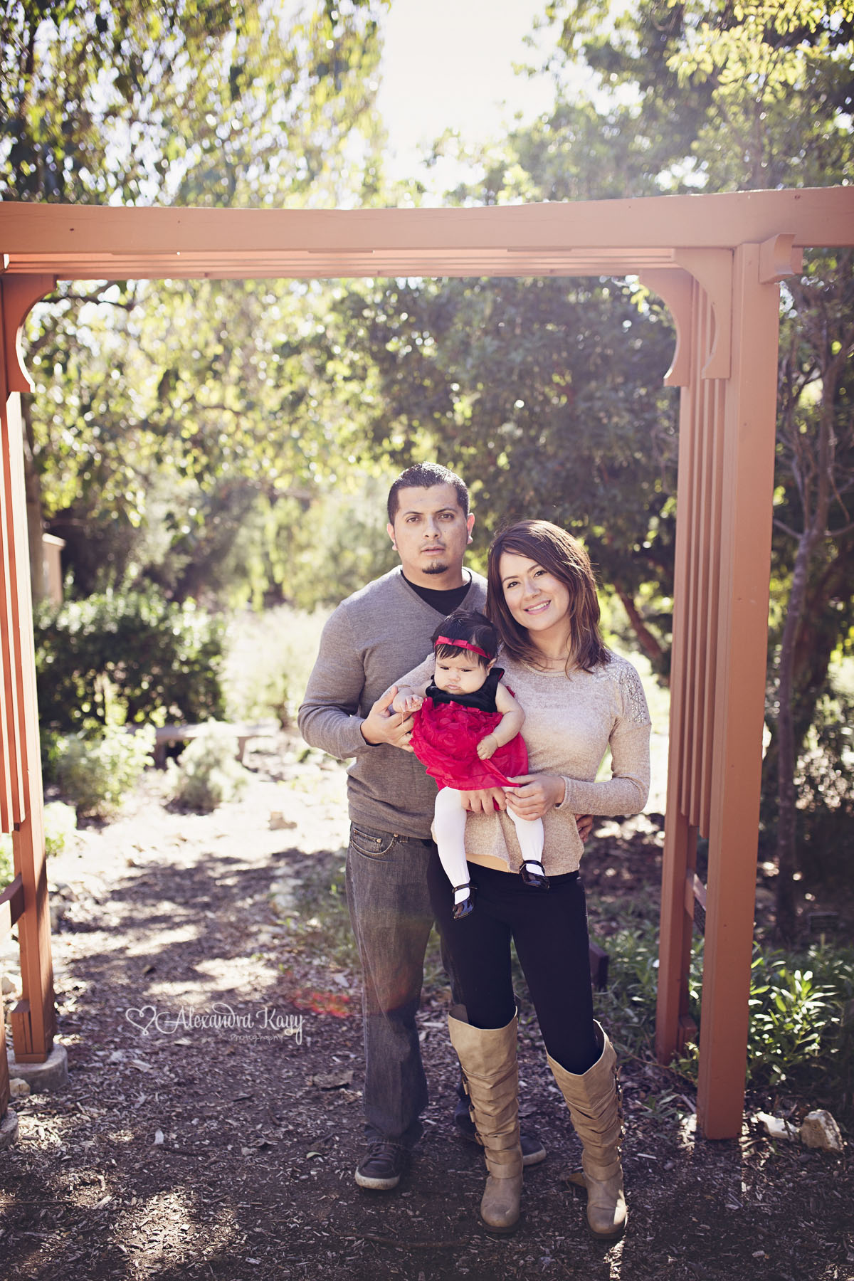 Outdoor Family Portrait Session| Botanical Gardens 