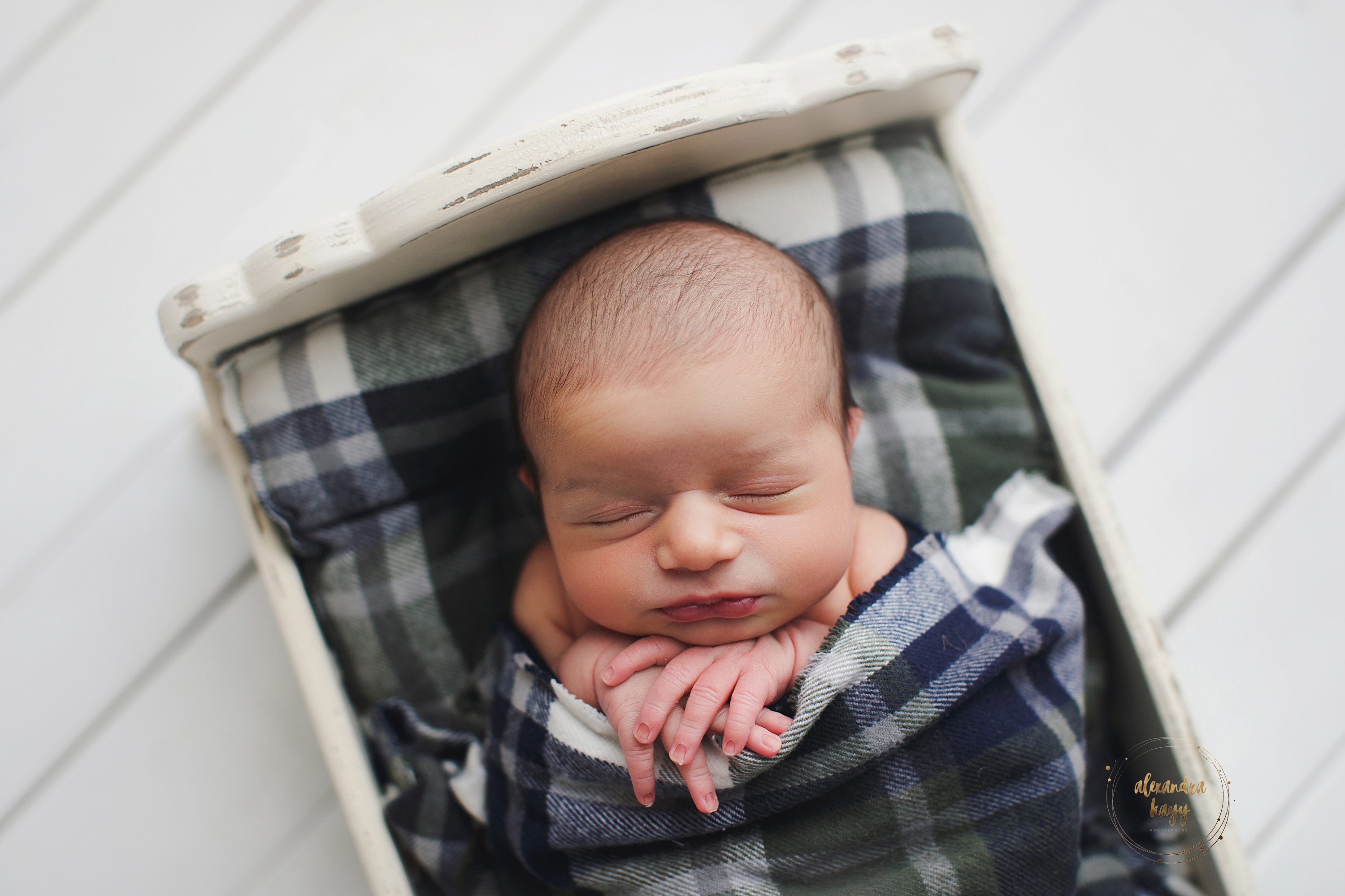 Glendale, AZ Newborn Baby Boy Portrait Session