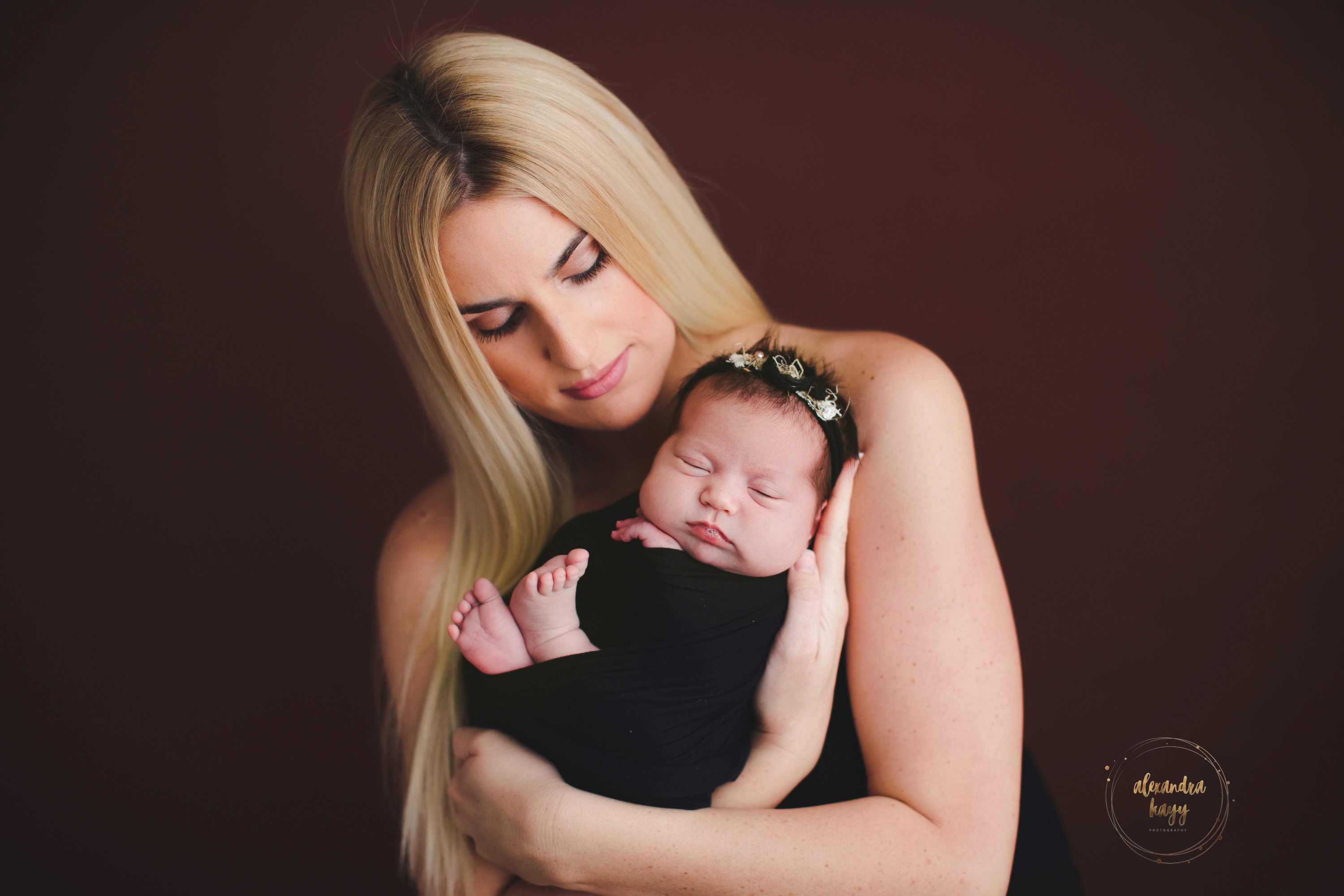 Newborn Baby Girl Portrait Session