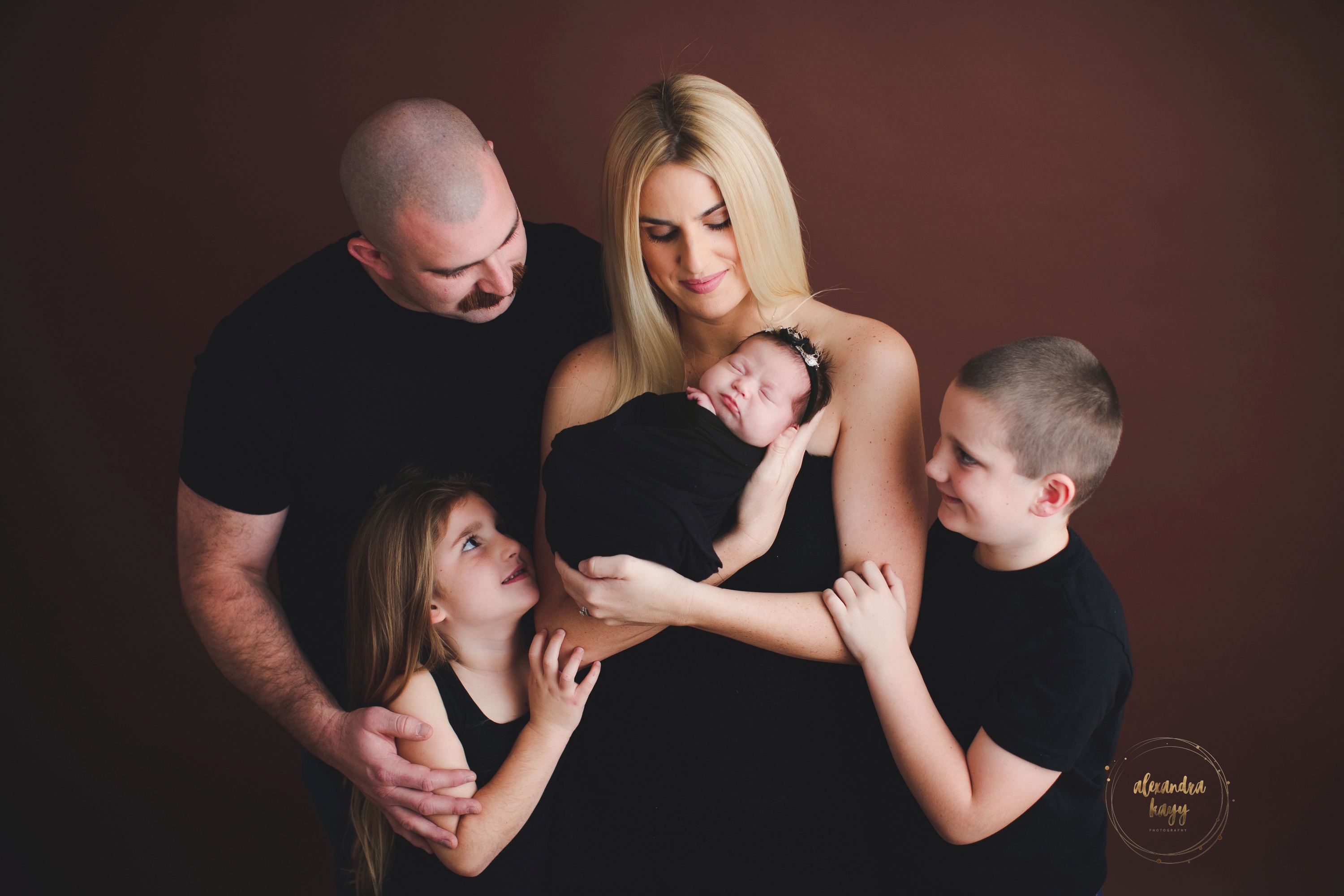 Newborn Baby Girl Portrait Session