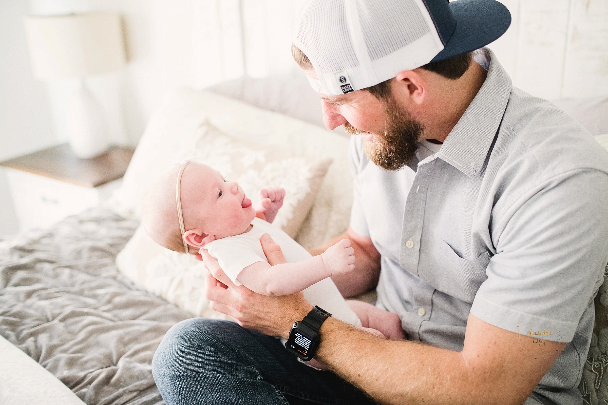 In home newborn photo session scottsdale az ca