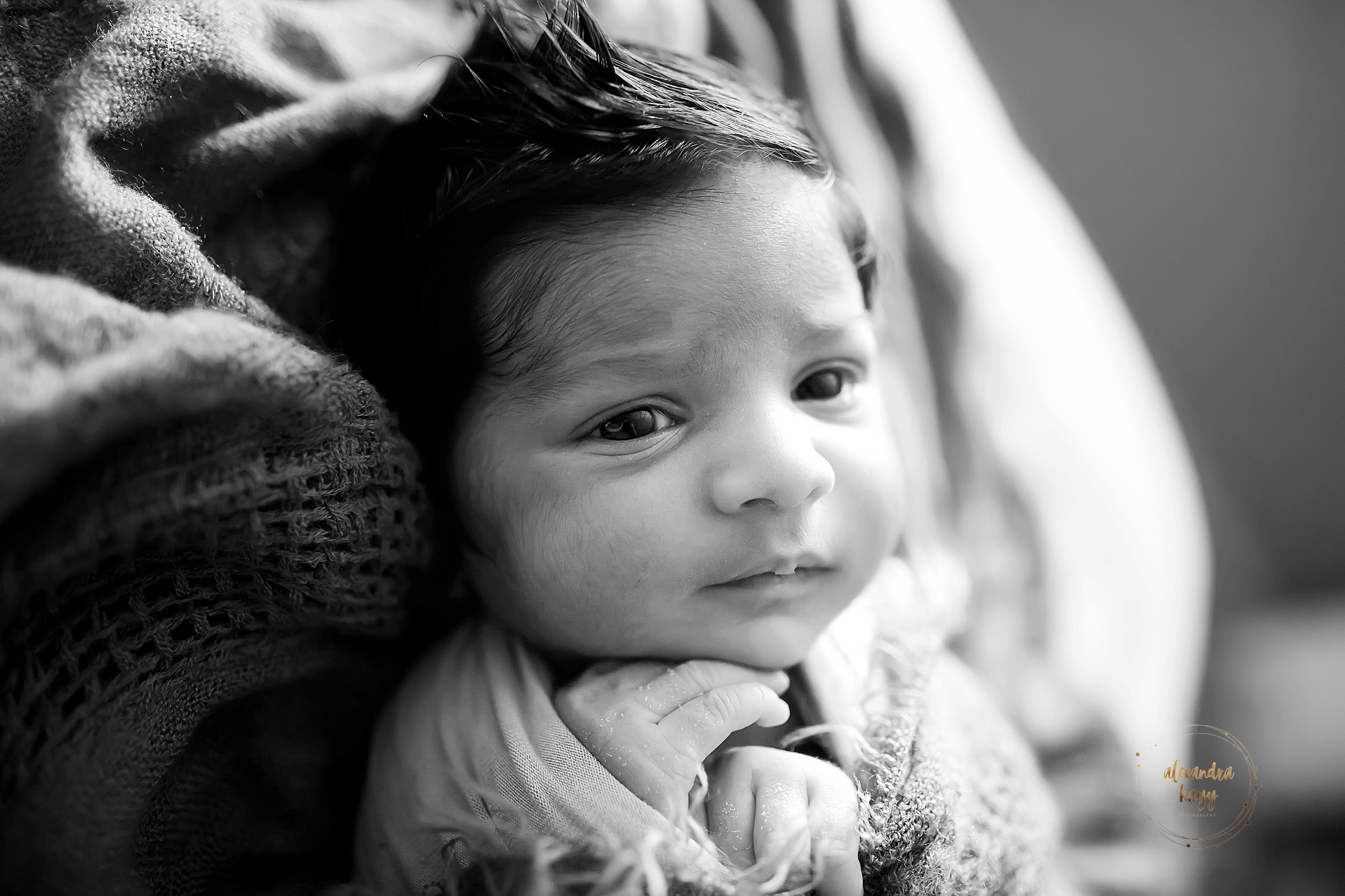 Phoenix Newborn Photographer In Home Baby Session