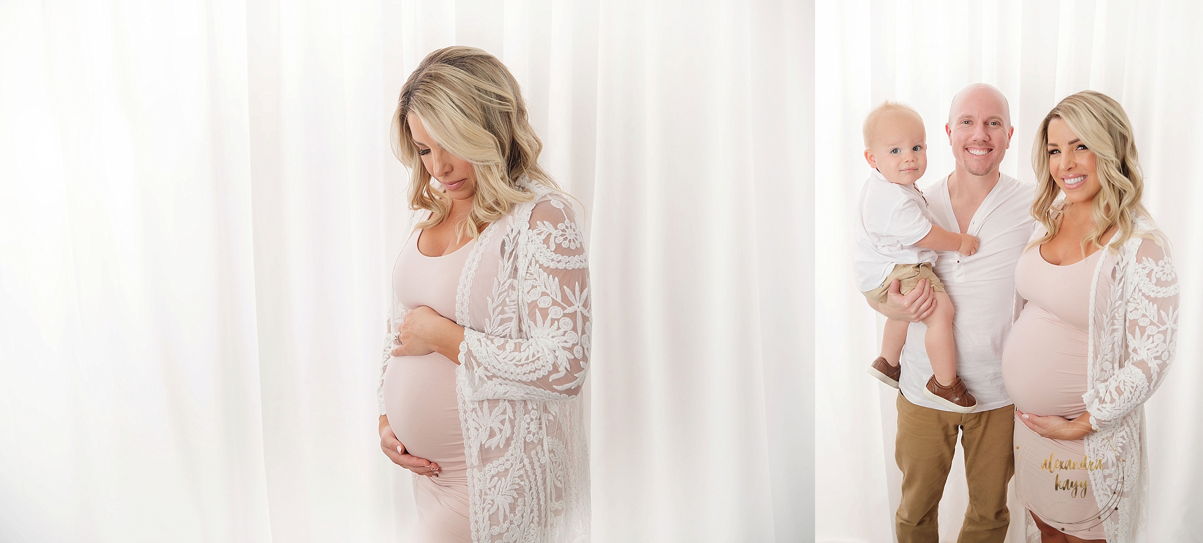 Studio Maternity Session Maricopa County Photographer