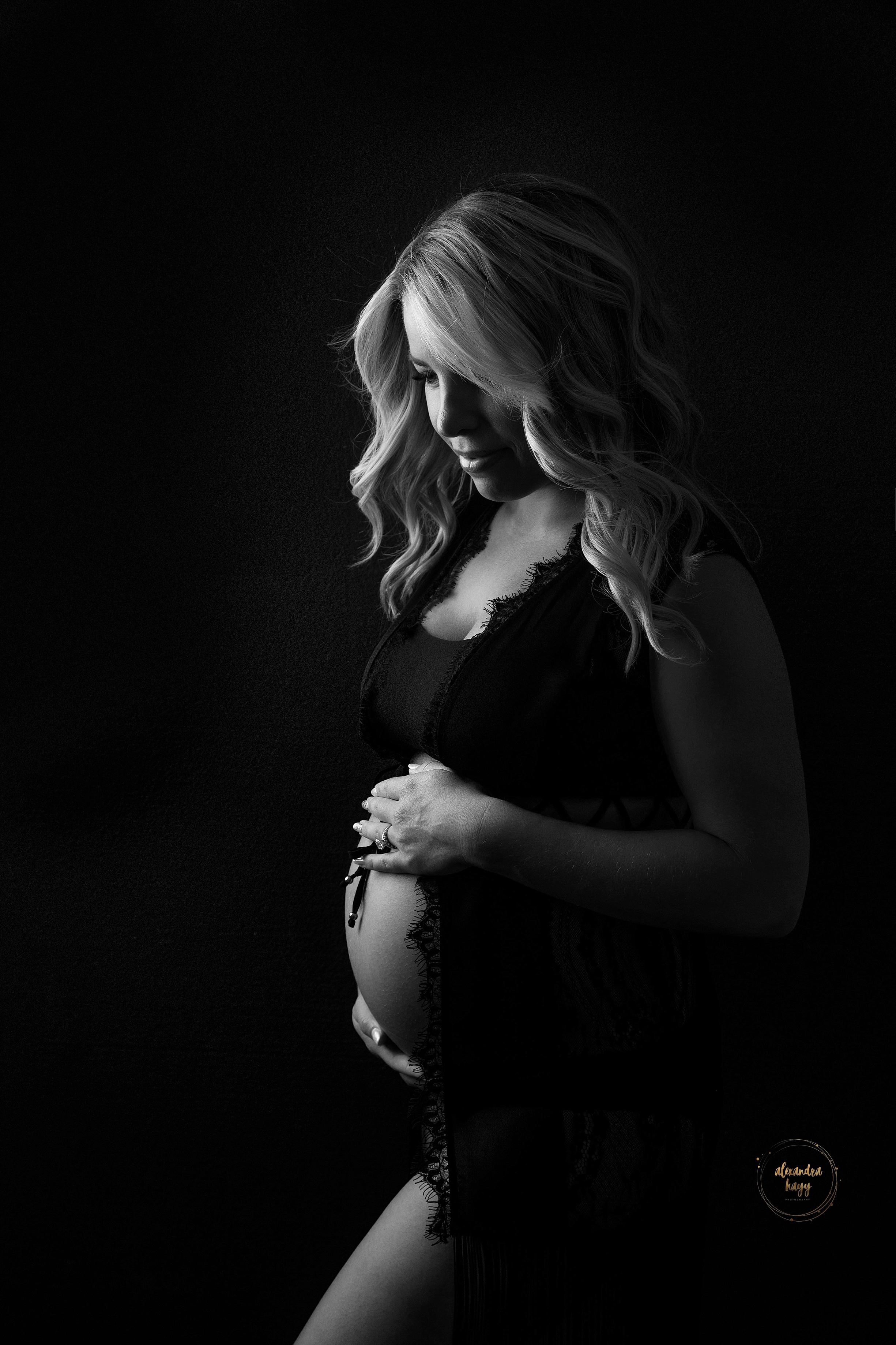 Studio Maternity Session Maricopa County Photographer