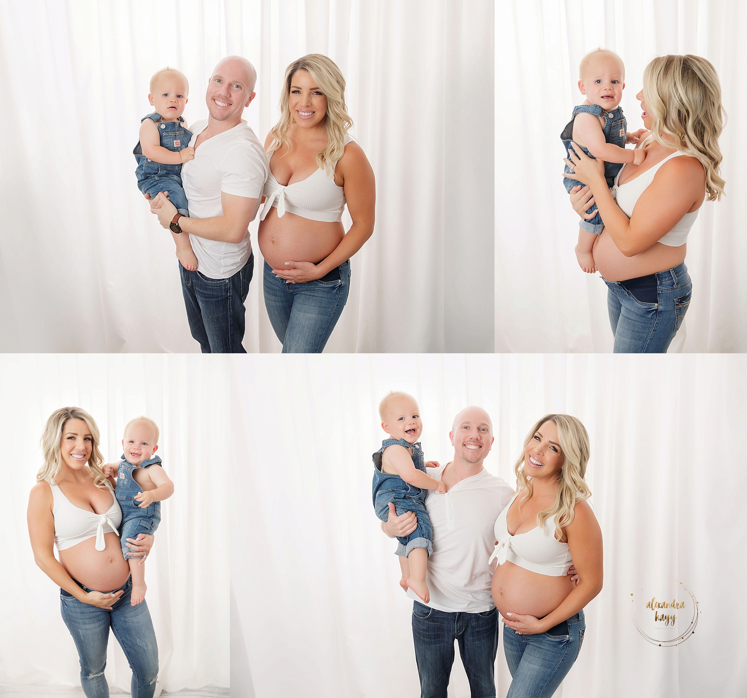 Studio Maternity Session Maricopa County Photographer