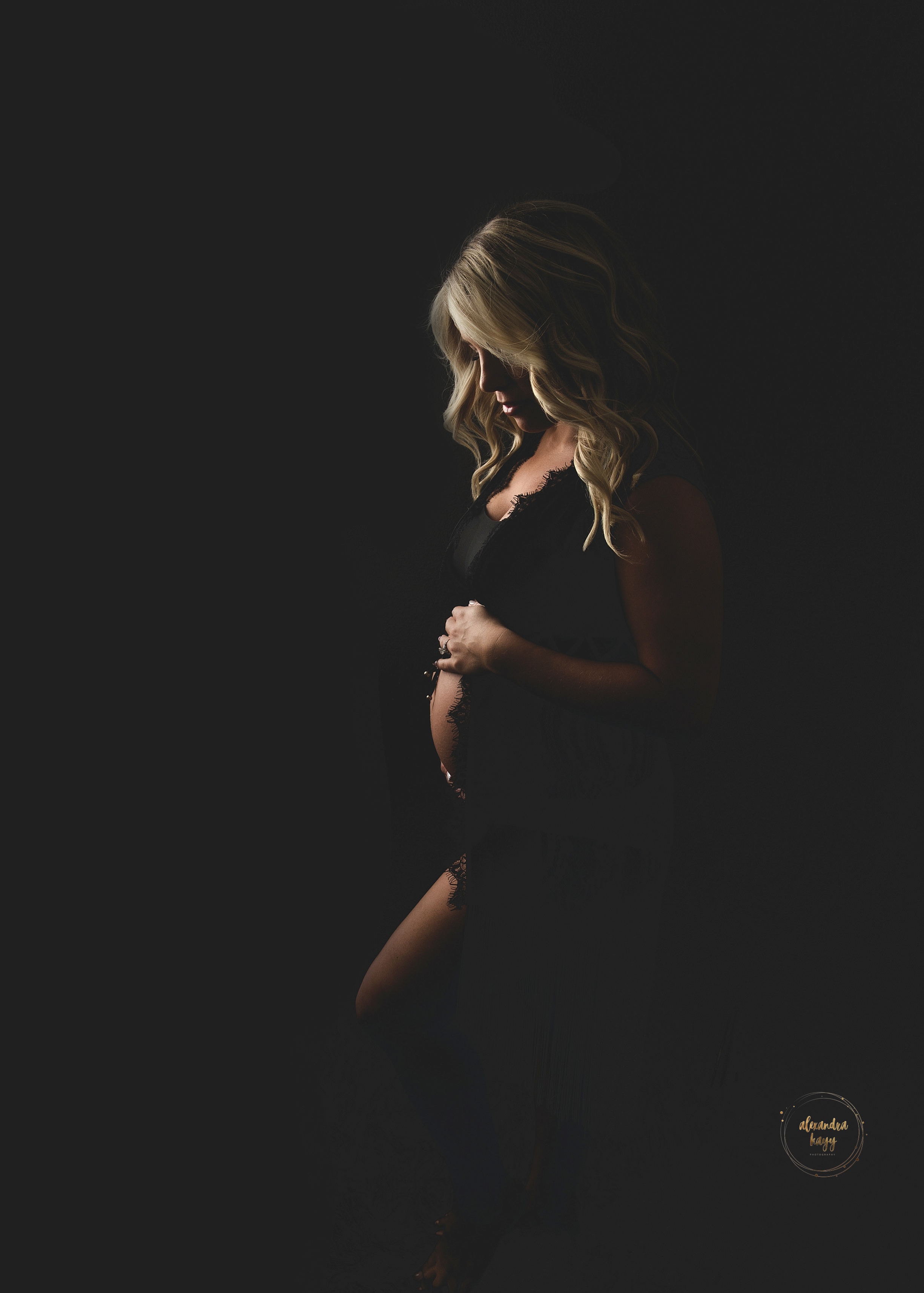 Studio Maternity Session Maricopa County Photographer