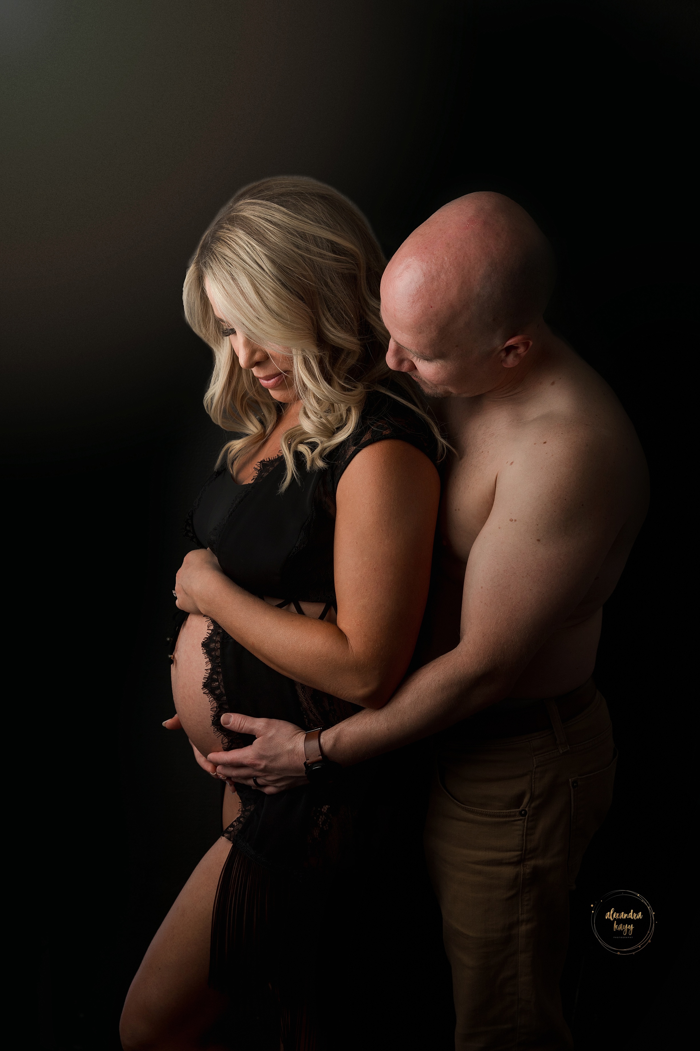 Studio Maternity Session Maricopa County Photographer