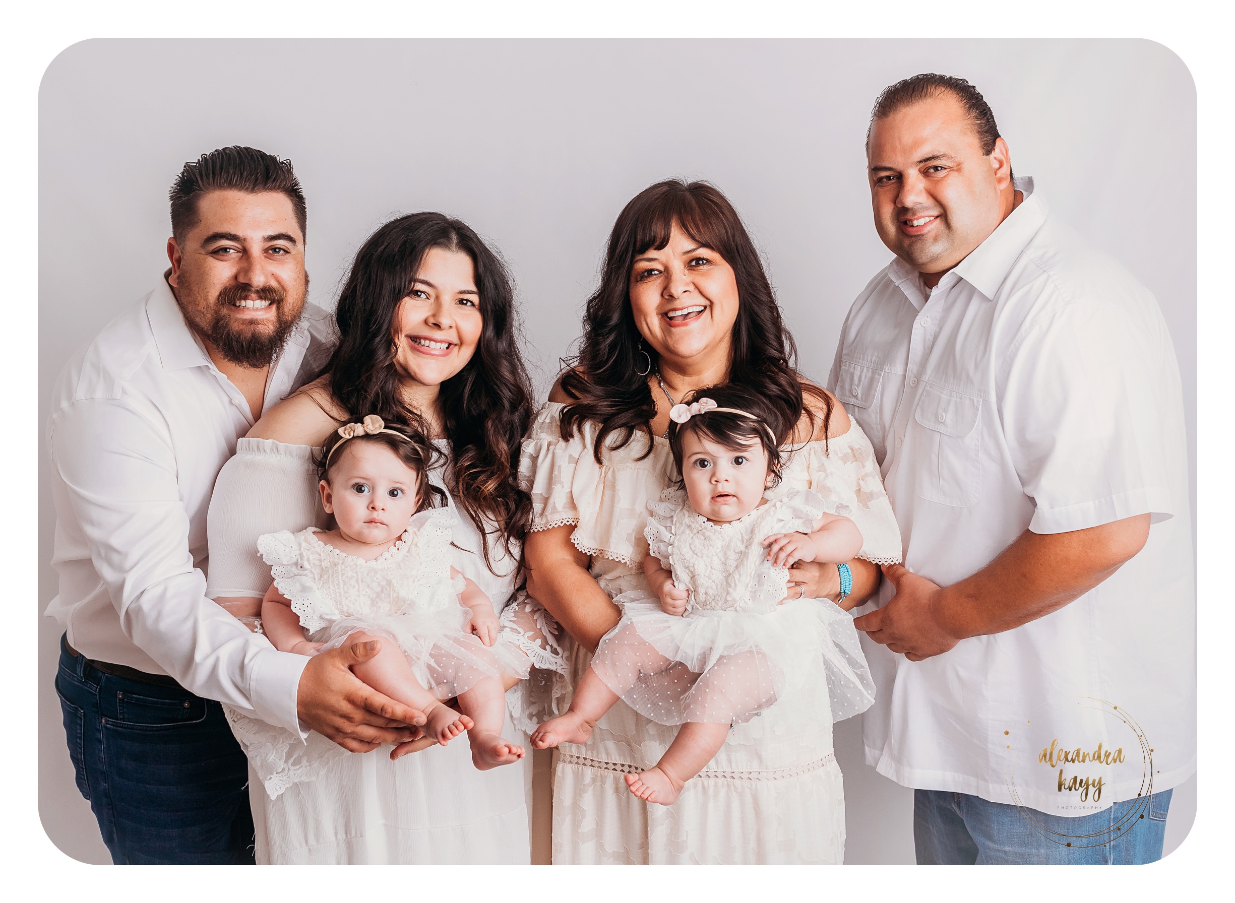 6 Month Old Twins - Baby Milestone Session - Best Baby Photographer in Phoenix