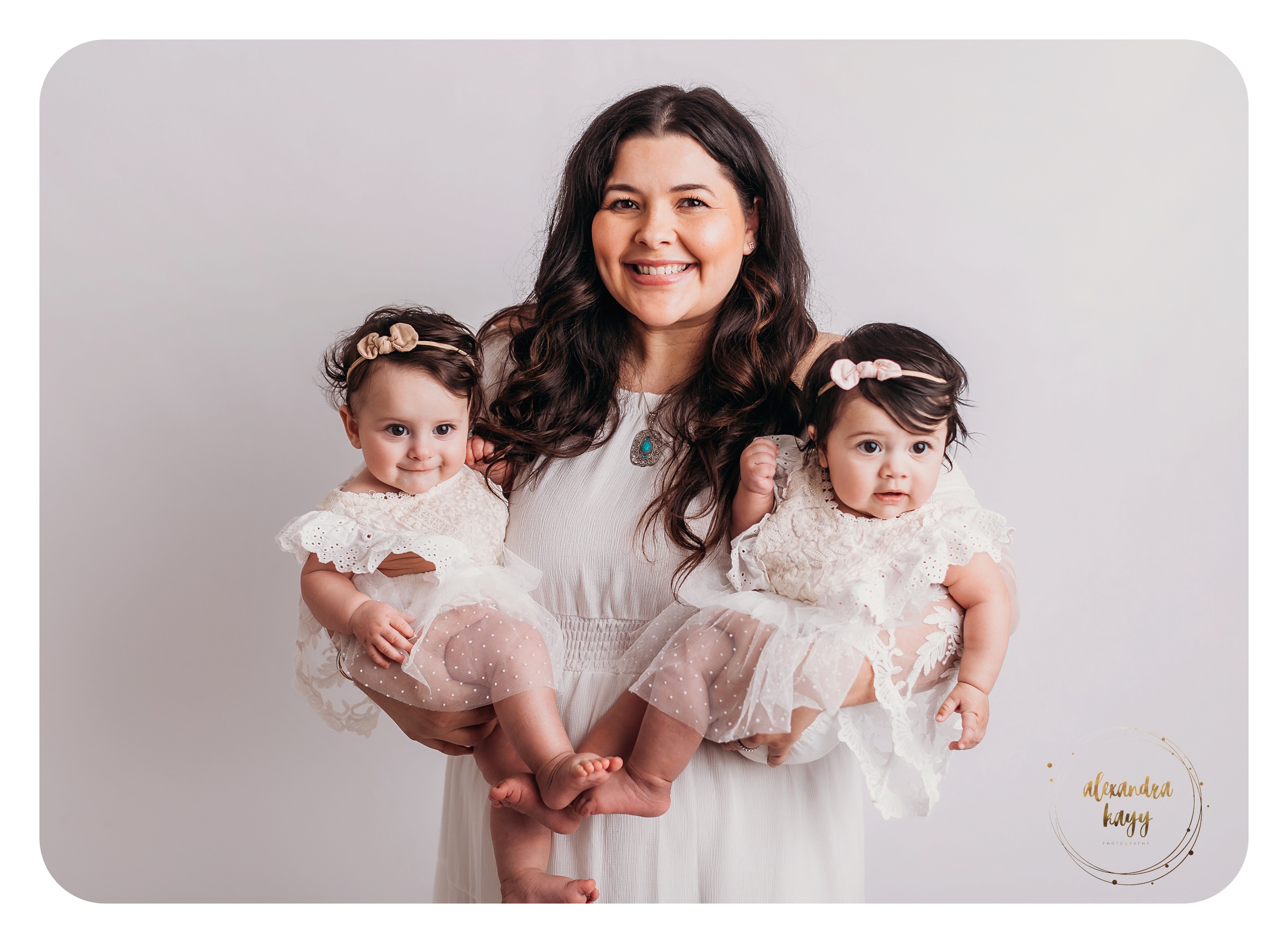 6 Month Old Twins - Baby Milestone Session - Best Baby Photographer in Phoenix