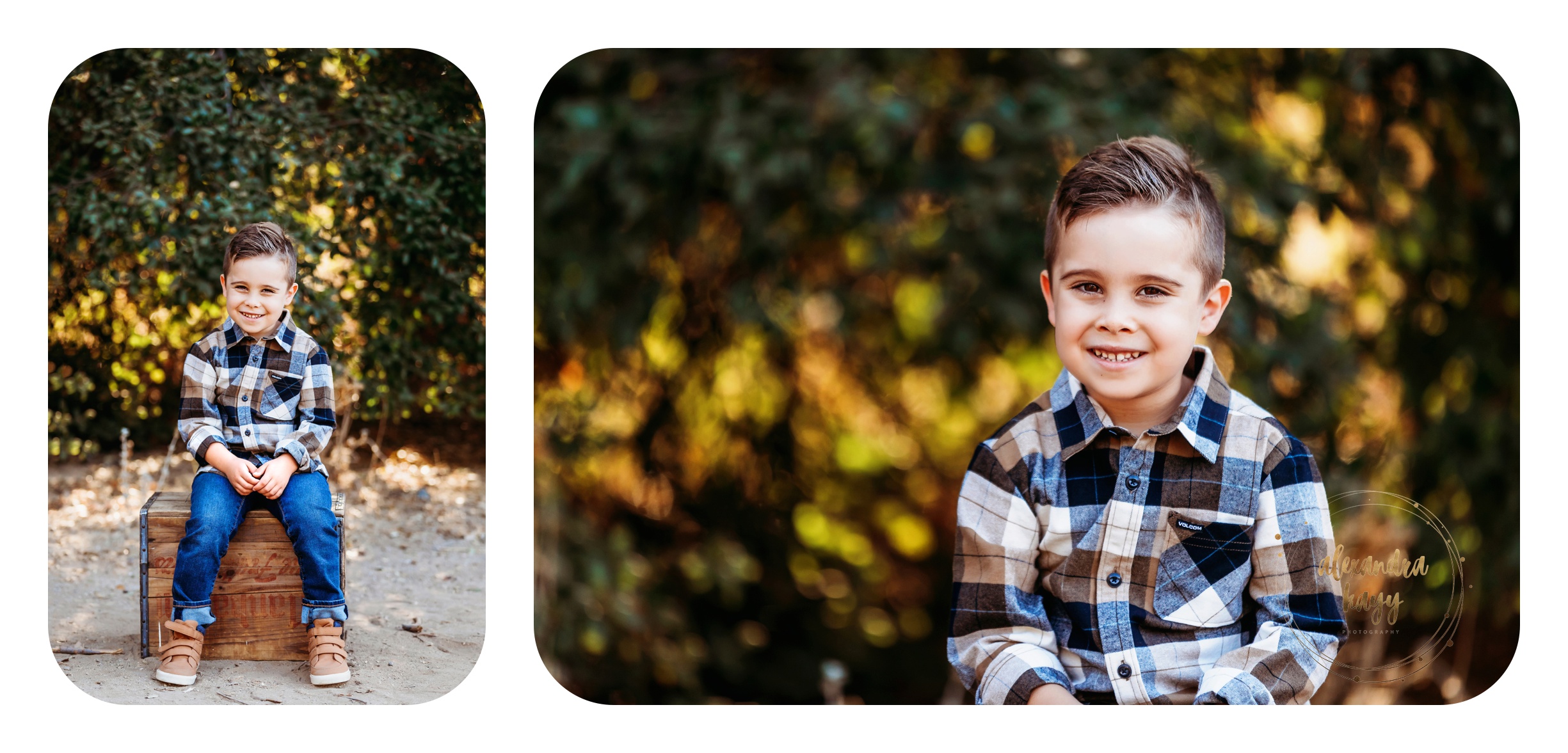 Maricopa County Holiday Fall Family Mini Portrait Session Alexandra