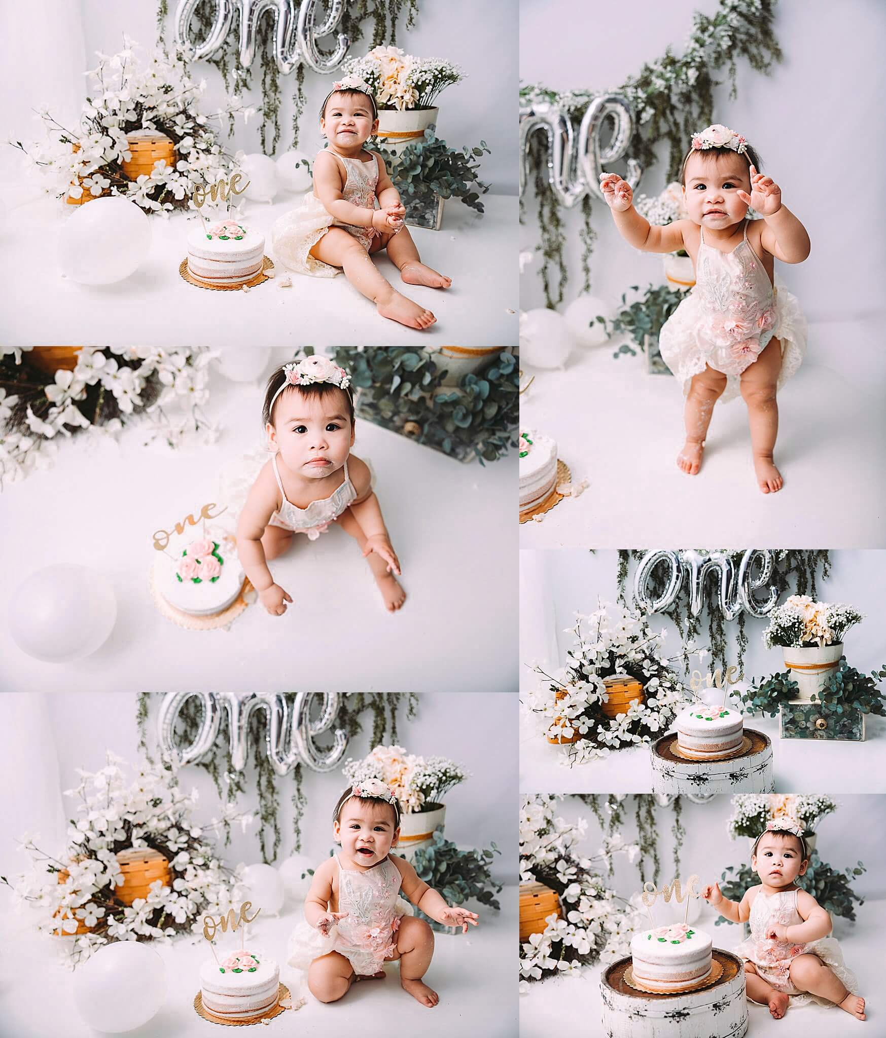 Happy First Birthday - Phoenix Cake Smash Photographer