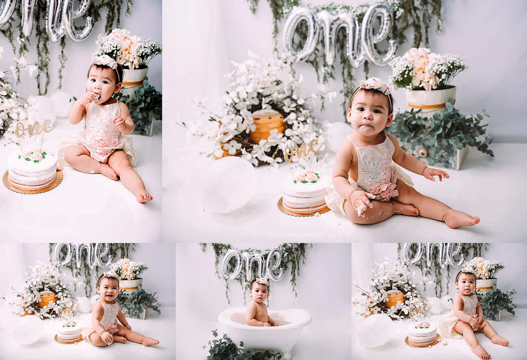 Happy First Birthday - Phoenix Cake Smash Photographer