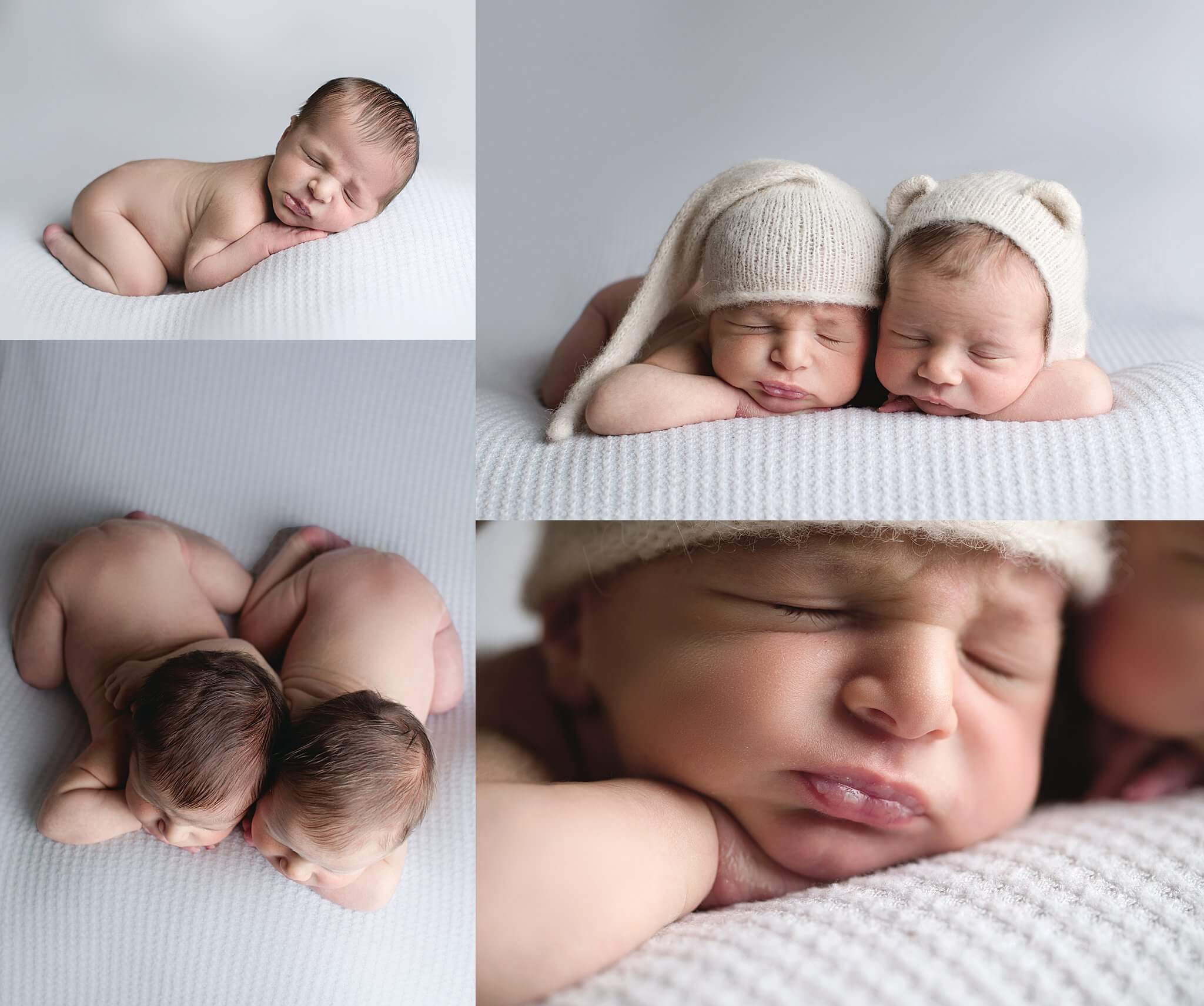 phoenix twin newborn baby photographer