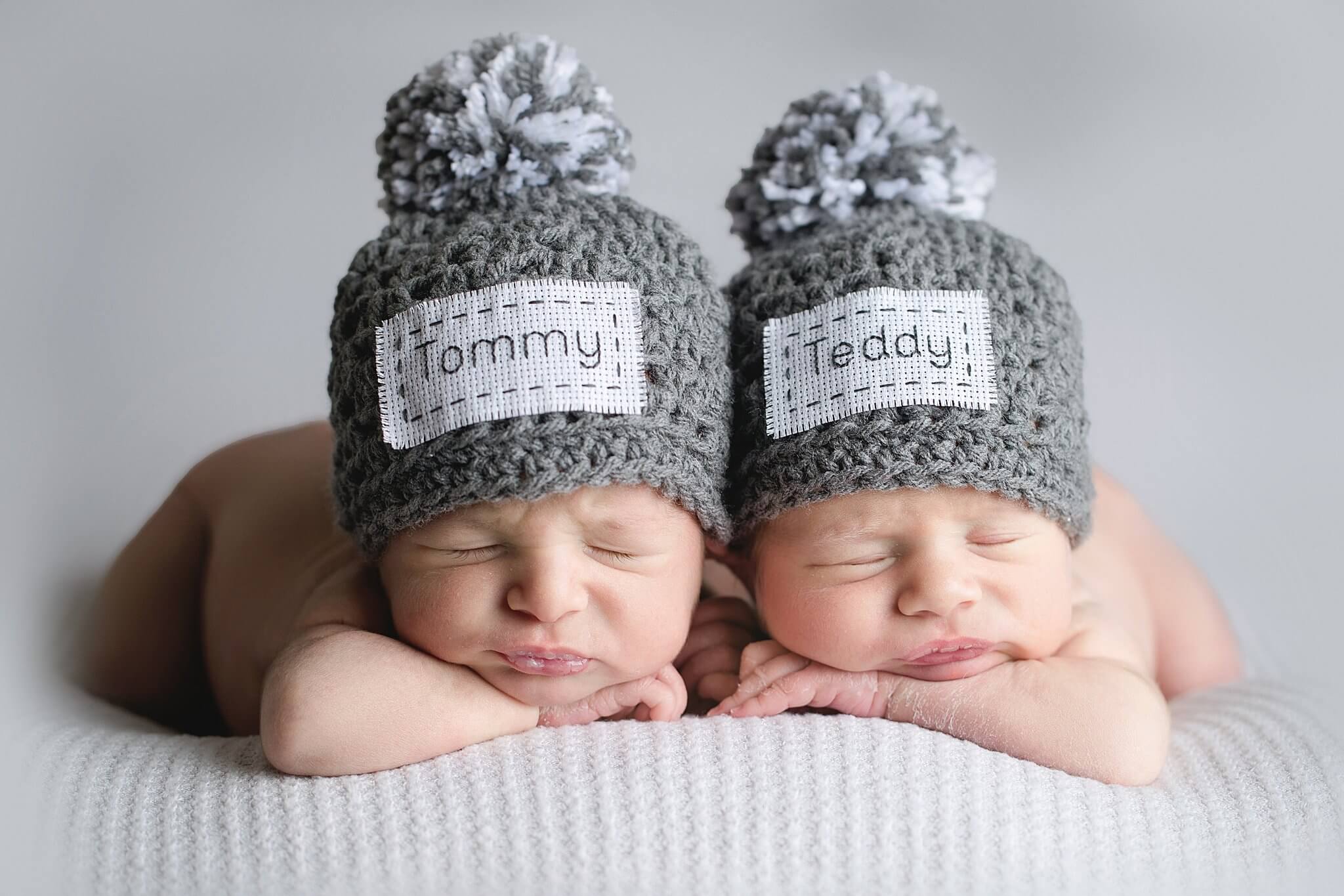 phoenix twin newborn baby photographer