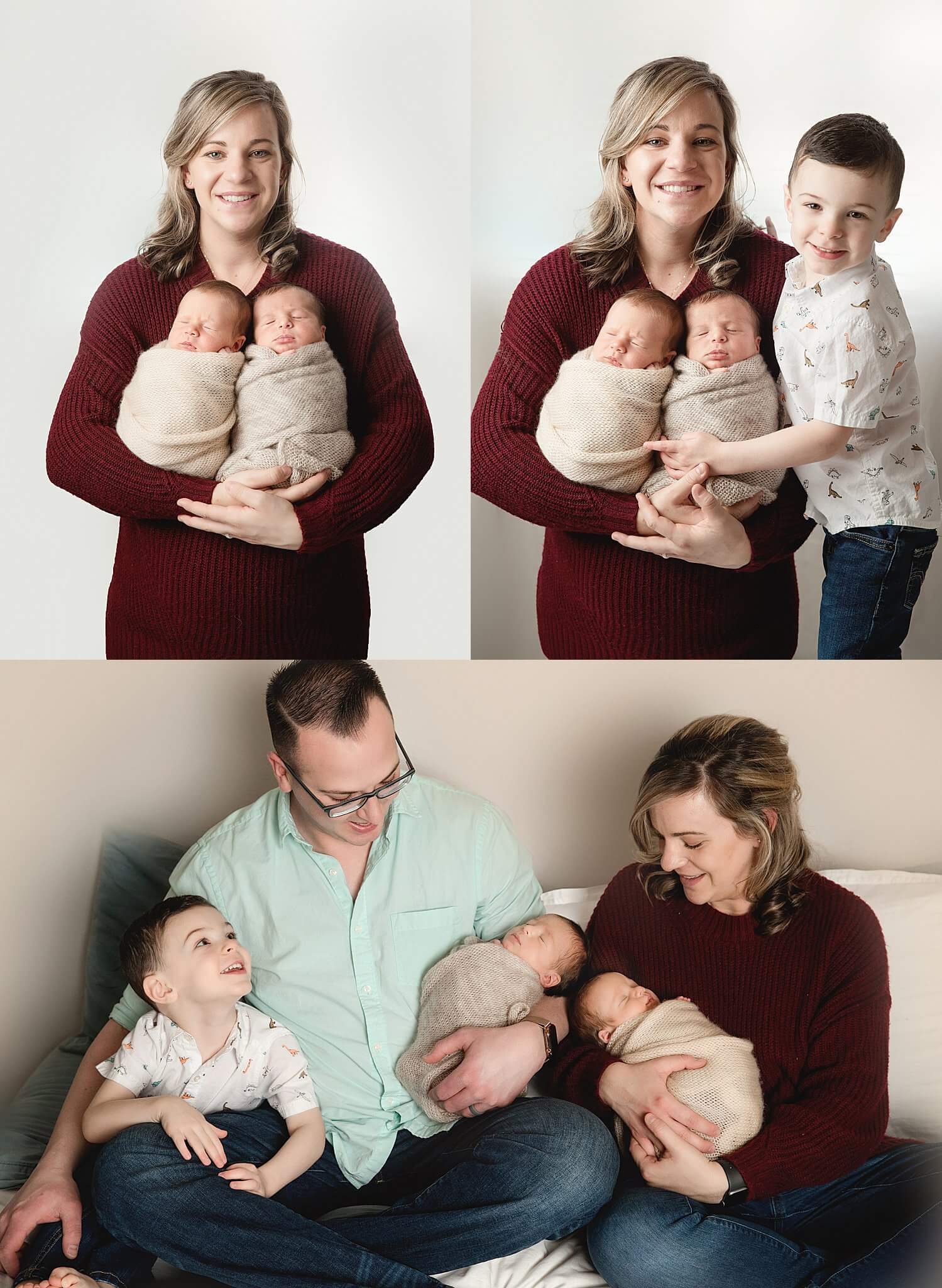 phoenix twin newborn baby photographer