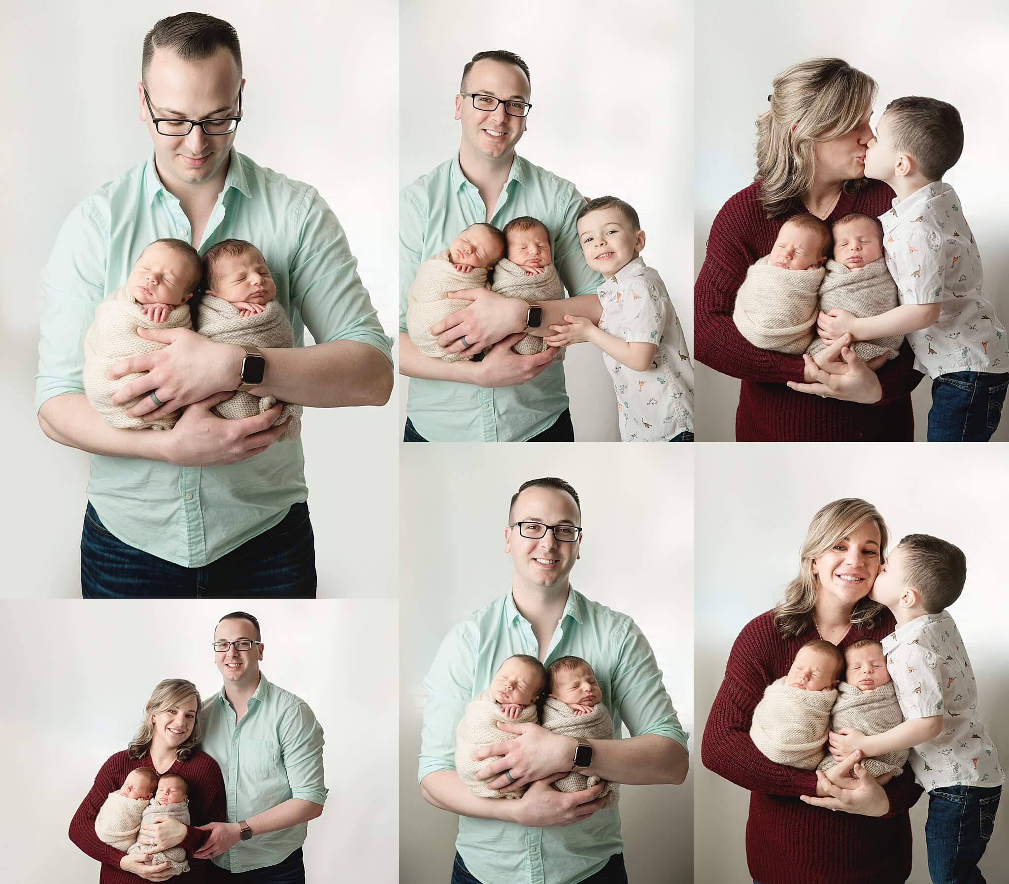 phoenix twin newborn baby photographer