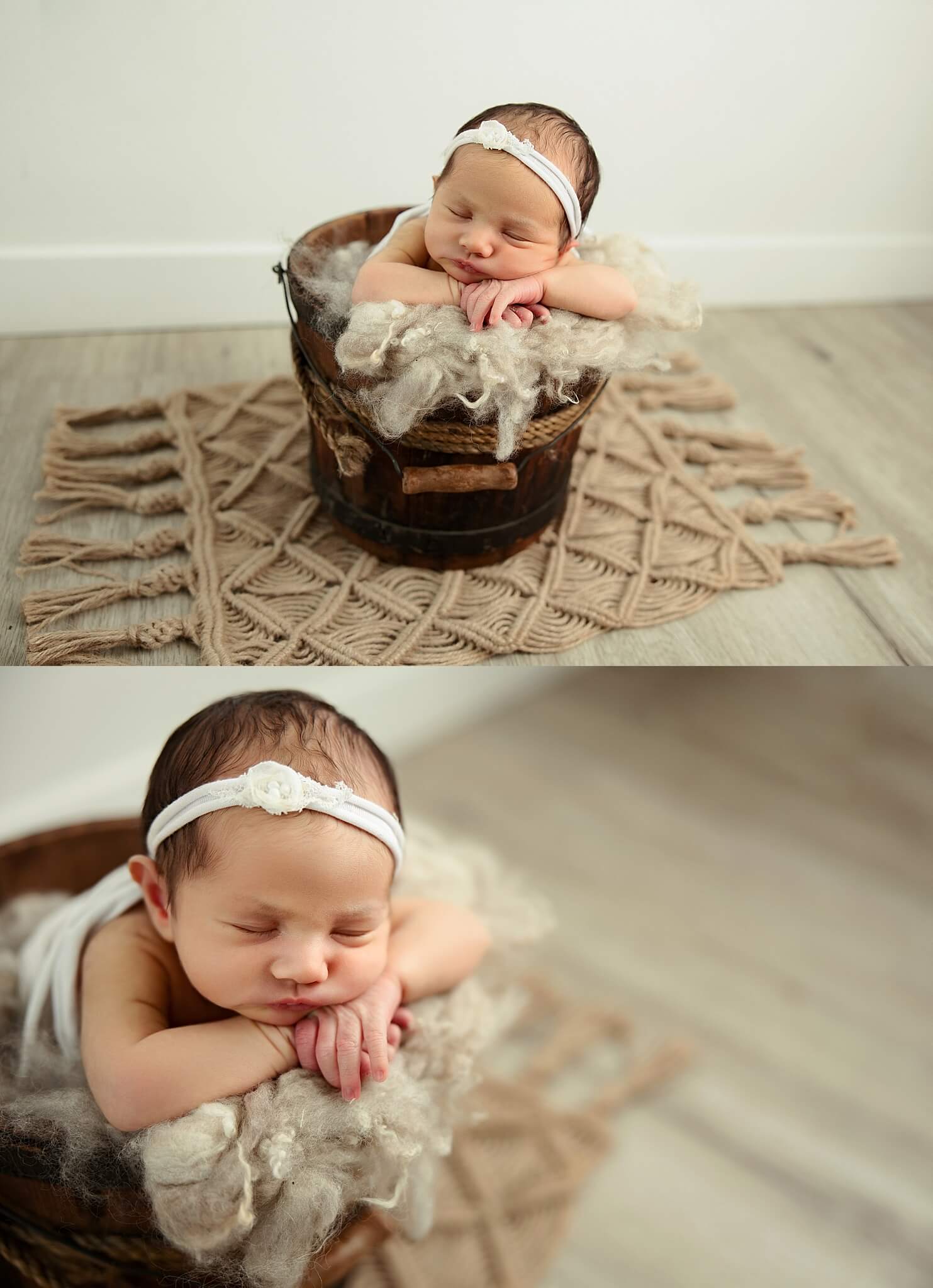 In Home Newborn Portrait Session