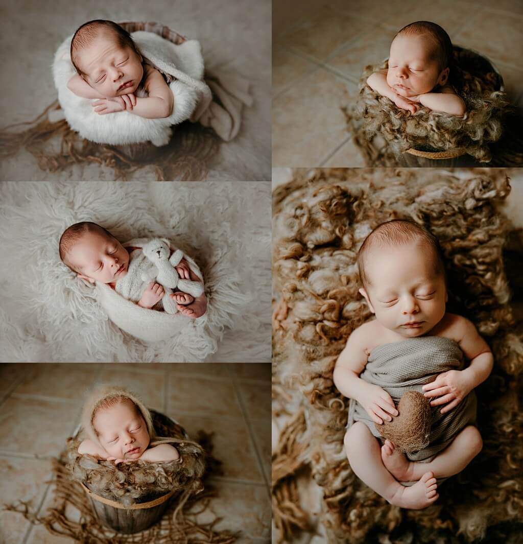 Scottadale AZ Photographer In home newborn session