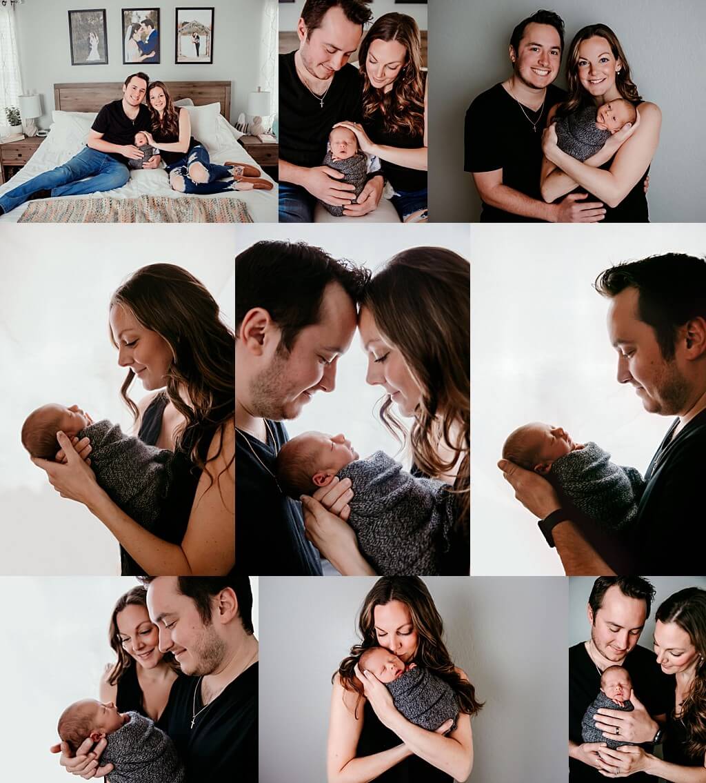 Scottadale AZ Photographer In home newborn session