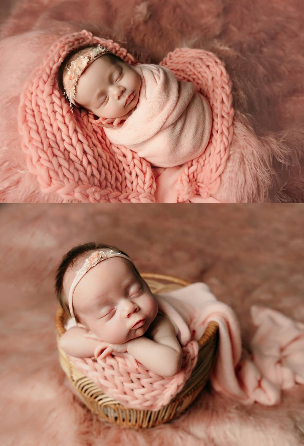 In Home Newborn Portrait Session in Phoenix