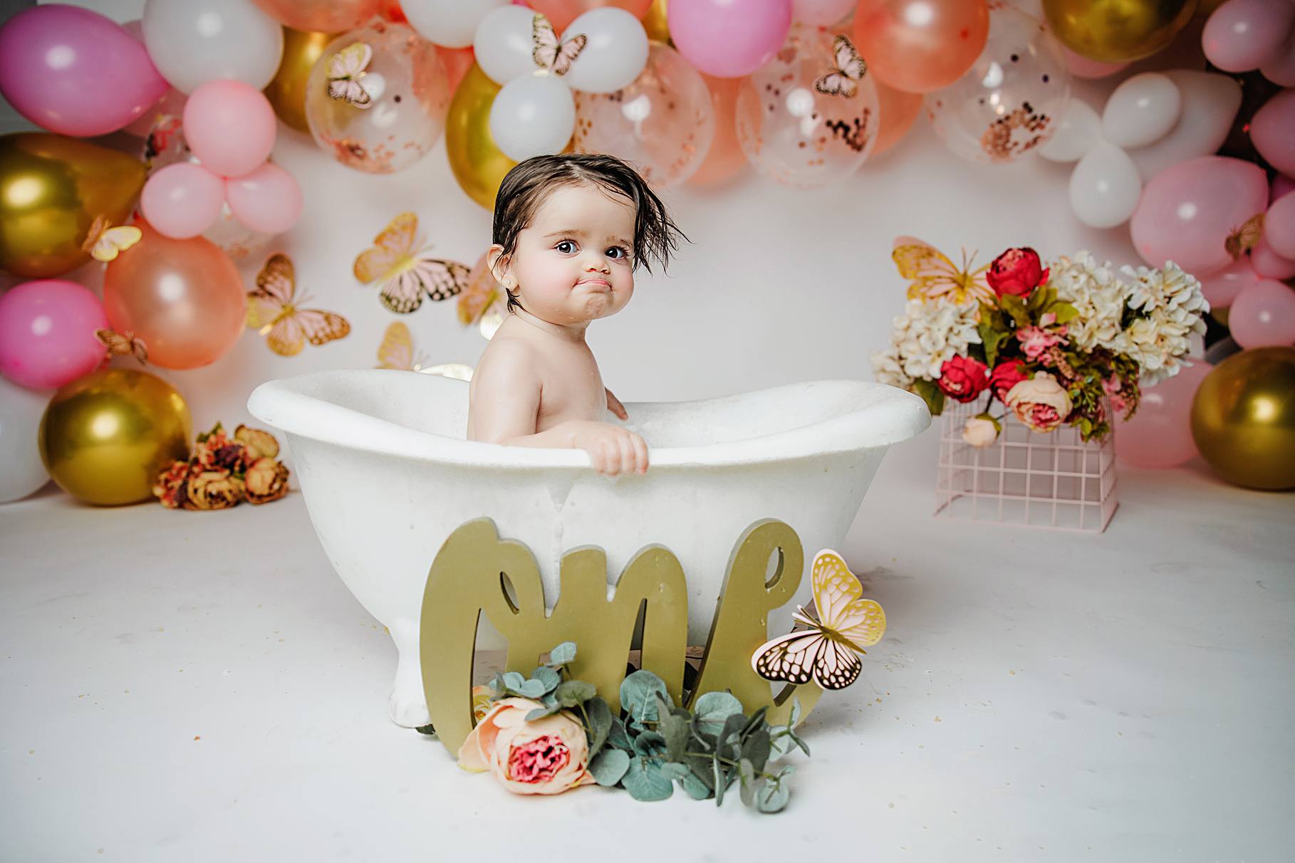 cake smash photography Goodyear AZ, baby 1st birthday photos Phoenix, baby photography Phoenix