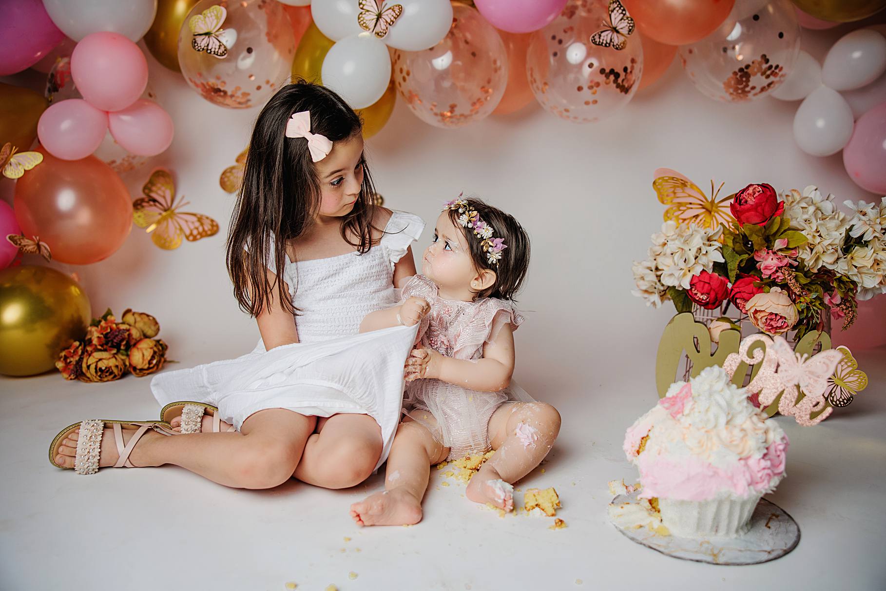 cake smash photography Goodyear AZ, baby 1st birthday photos Phoenix, baby photography Phoenix