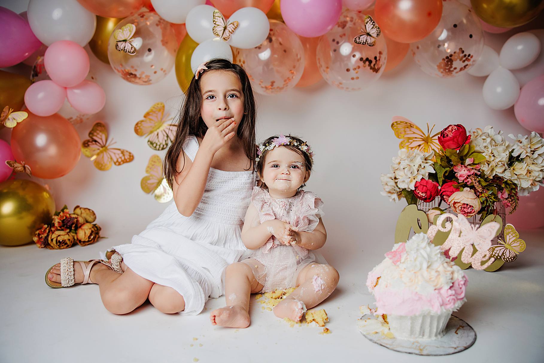 cake smash photography Goodyear AZ, baby 1st birthday photos Phoenix, baby photography Phoenix